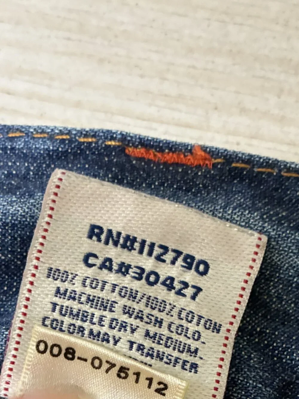 True Religion VGT Joey Rainbow Stitch Flare Jeans Men's